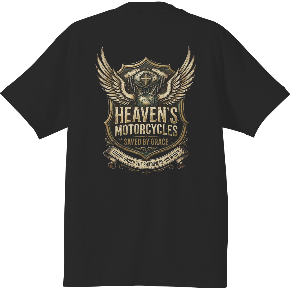 HEAVEN’S MOTORCYCLES — SAVED BY GRACE