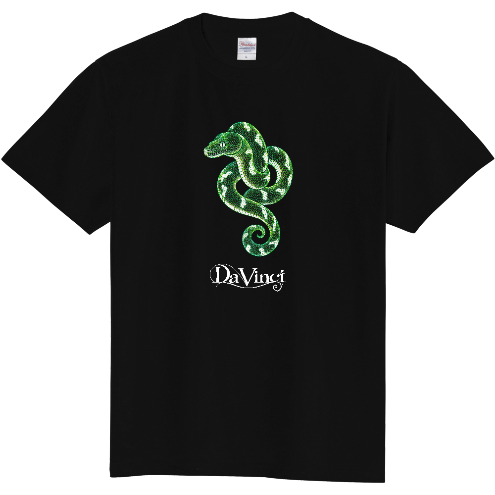 Tシャツ/エメラルドツリーボア/ブラック