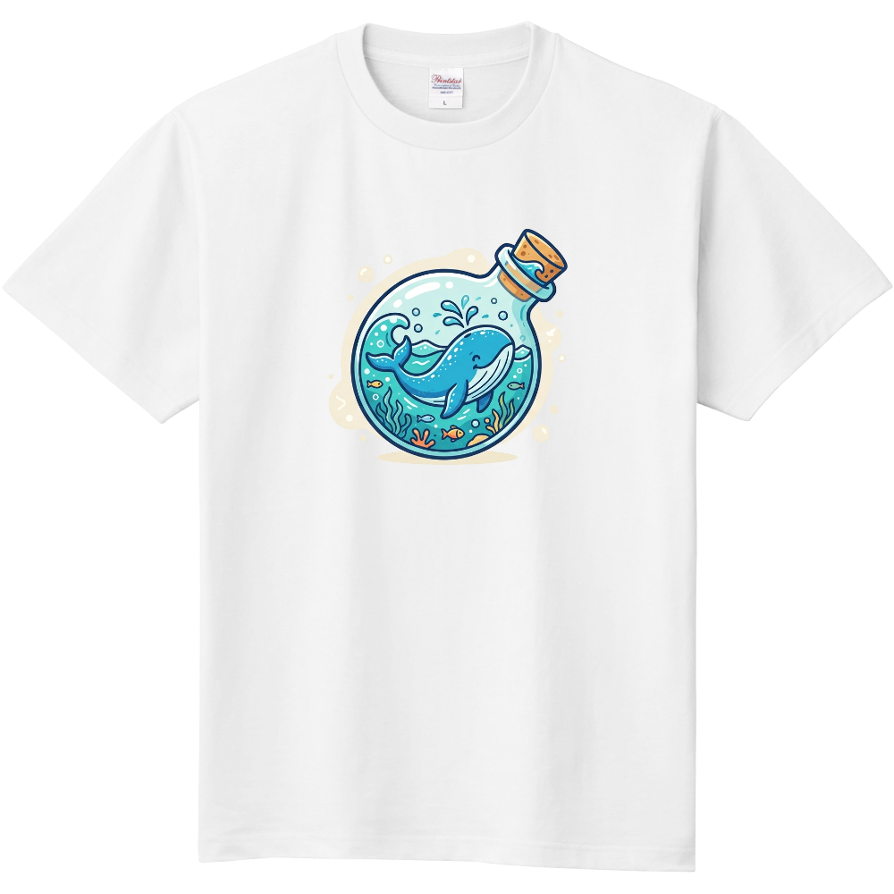瓶の中のクジラTシャツ