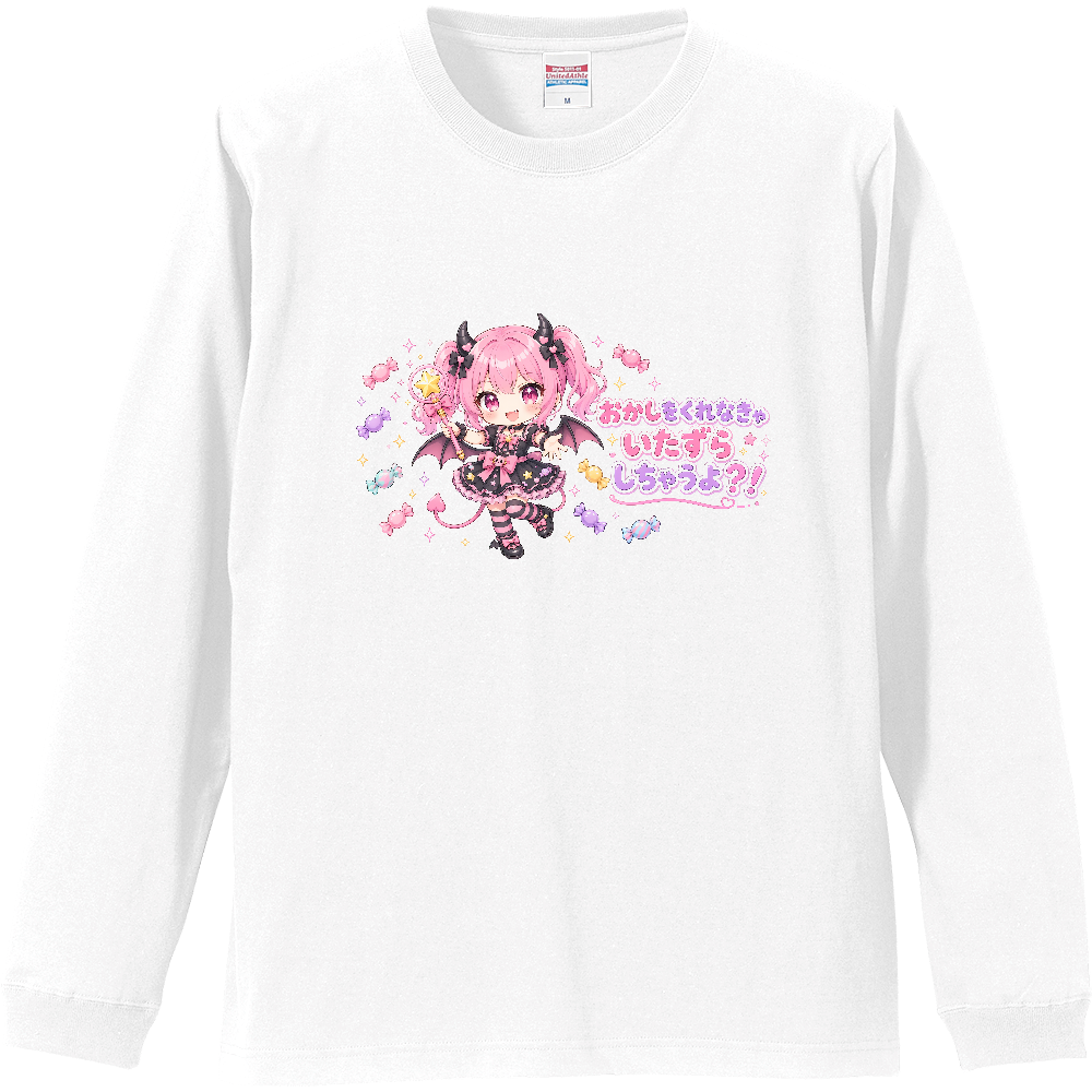 ハロウィン ピンク小悪魔ちゃん Tシャツ