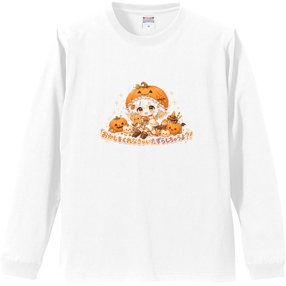 ハロウィン かぼちゃ帽子ちゃん Tシャツ