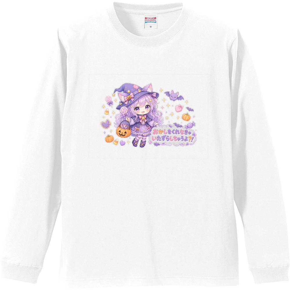 ハロウィン おかし魔女ちゃん Tシャツ