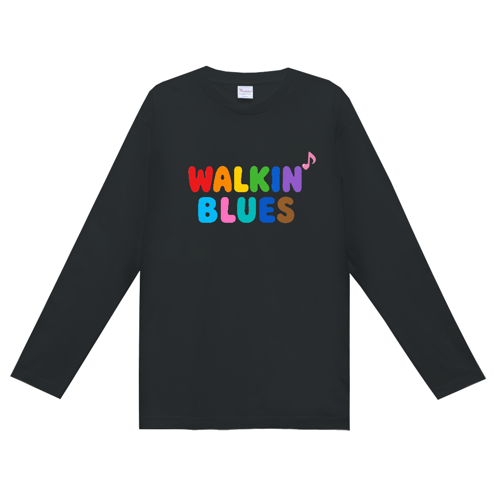 WALKIN♪ BLUES （ウォーキン♪ブルース）　定番長袖Tシャツ