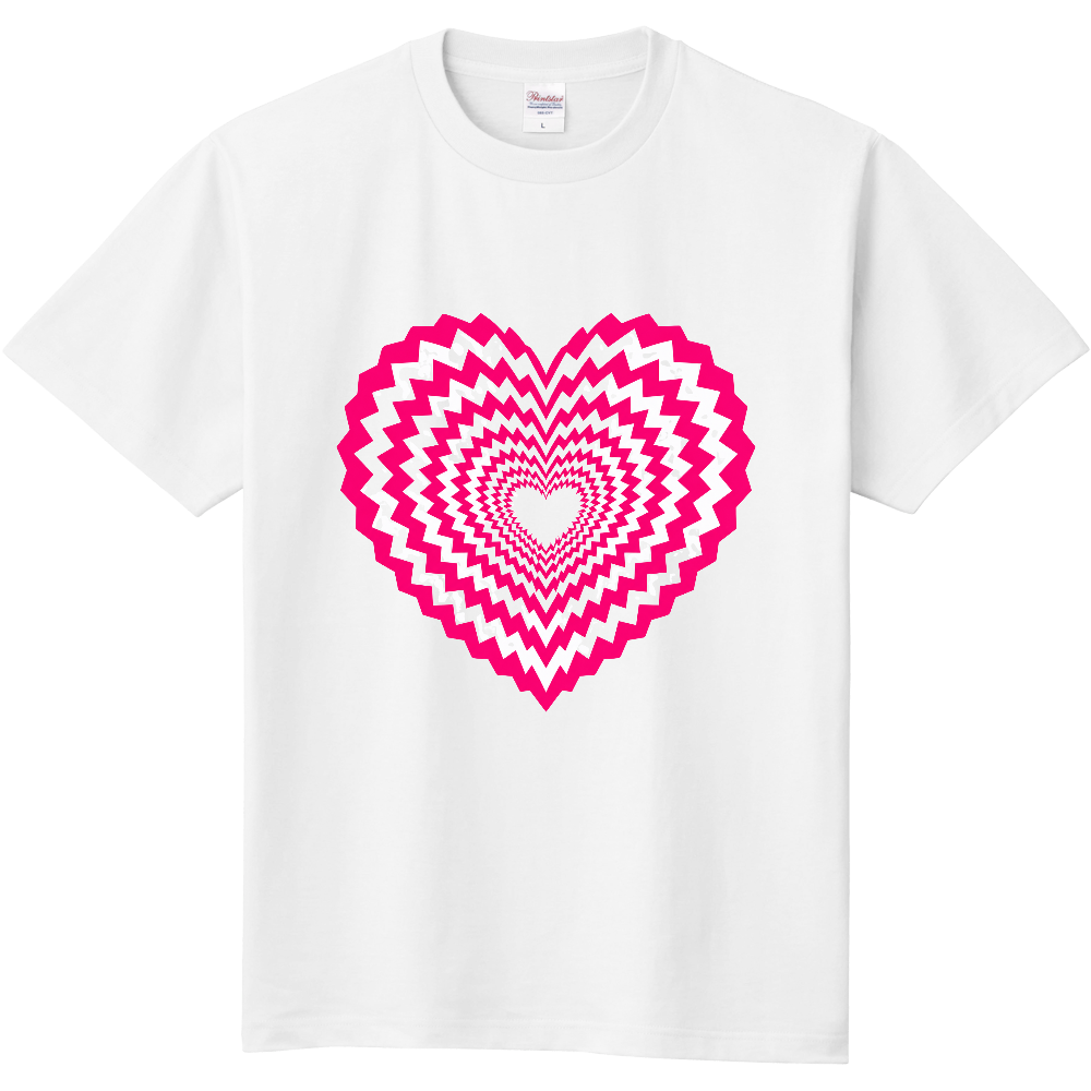 Tシャツ/HEART PULSE/ホワイト