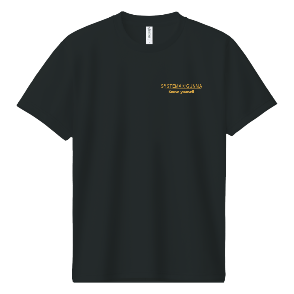 2027 システマ群馬Tee スモークブラック
