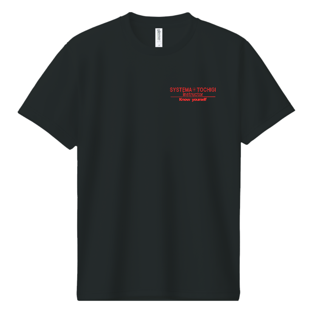 2027 システマ栃木 インストラクターTee スモークブラック