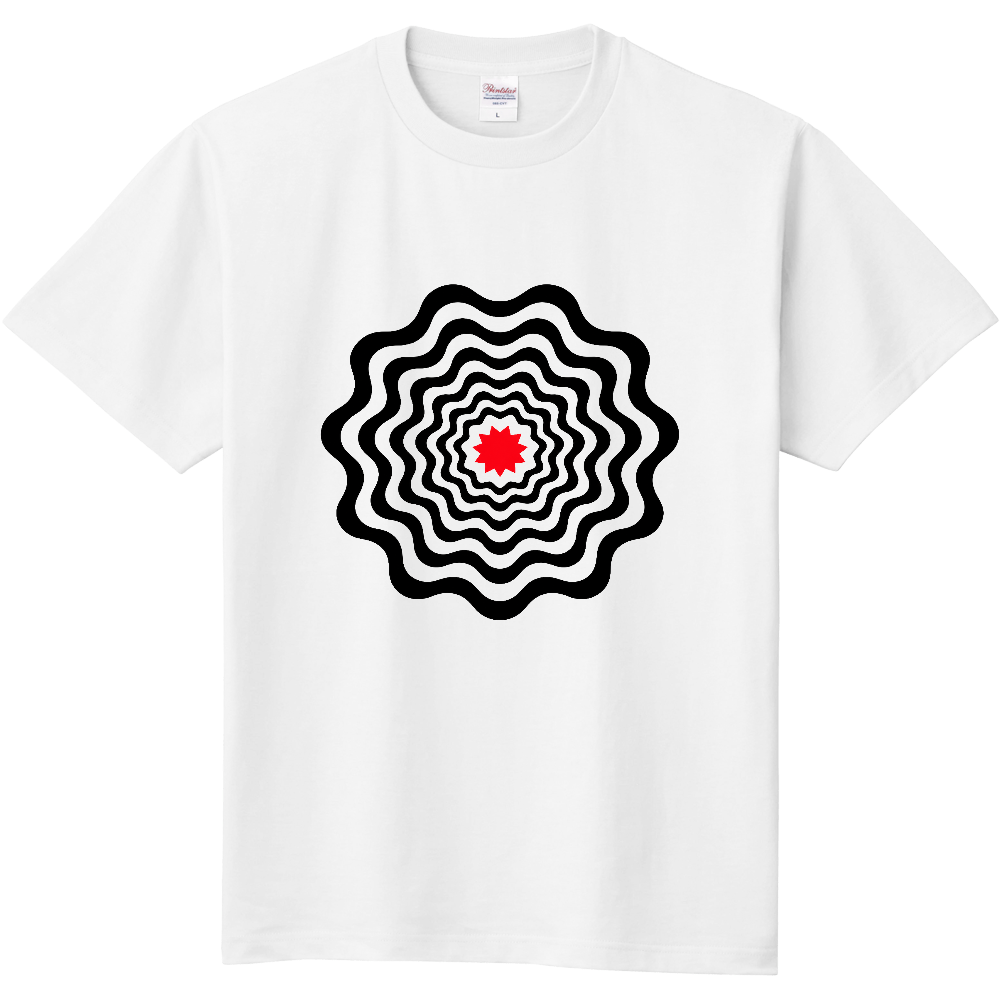 Tシャツ/Ripple Core/ホワイト