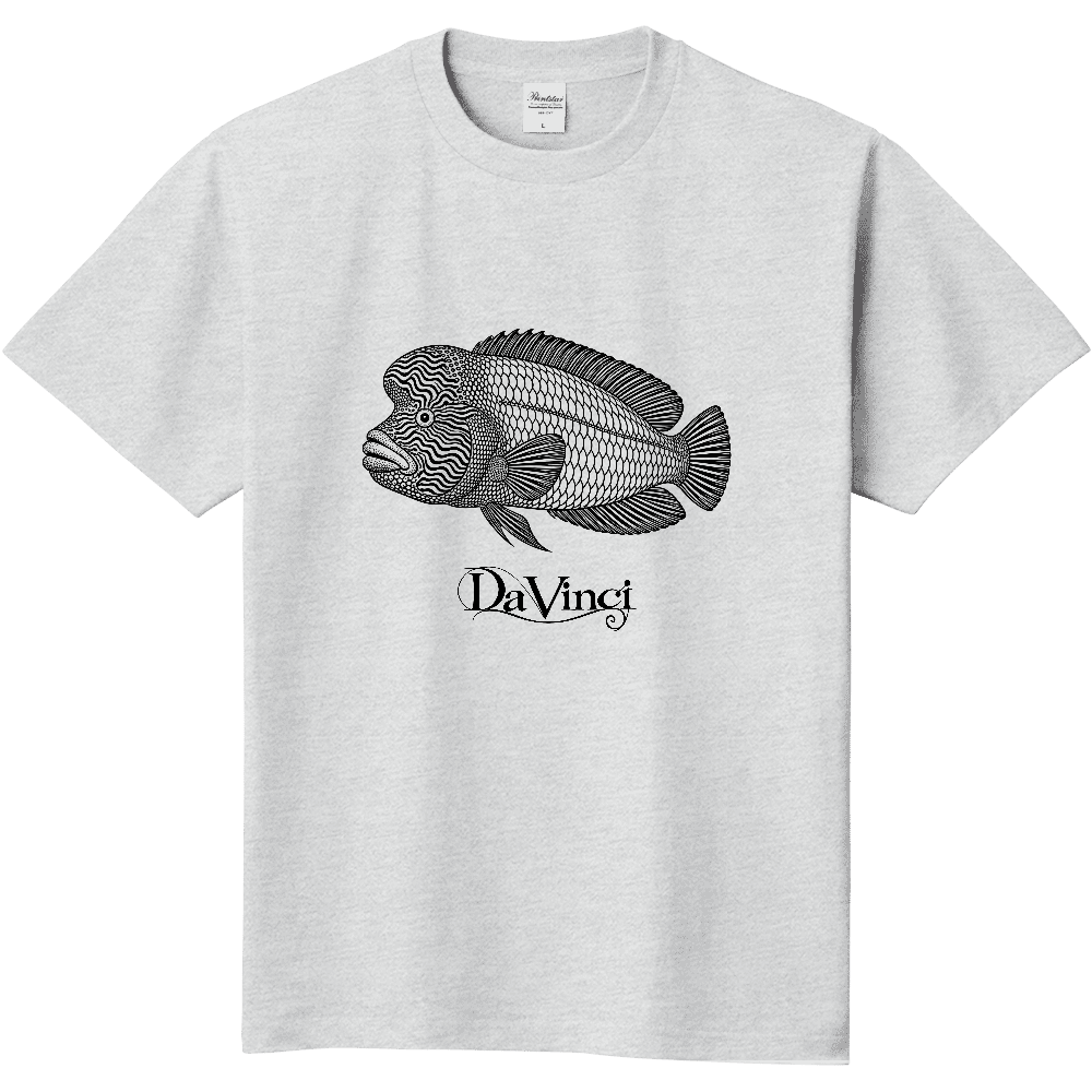 Tシャツ/ナポレオンフィッシュ/アッシュ