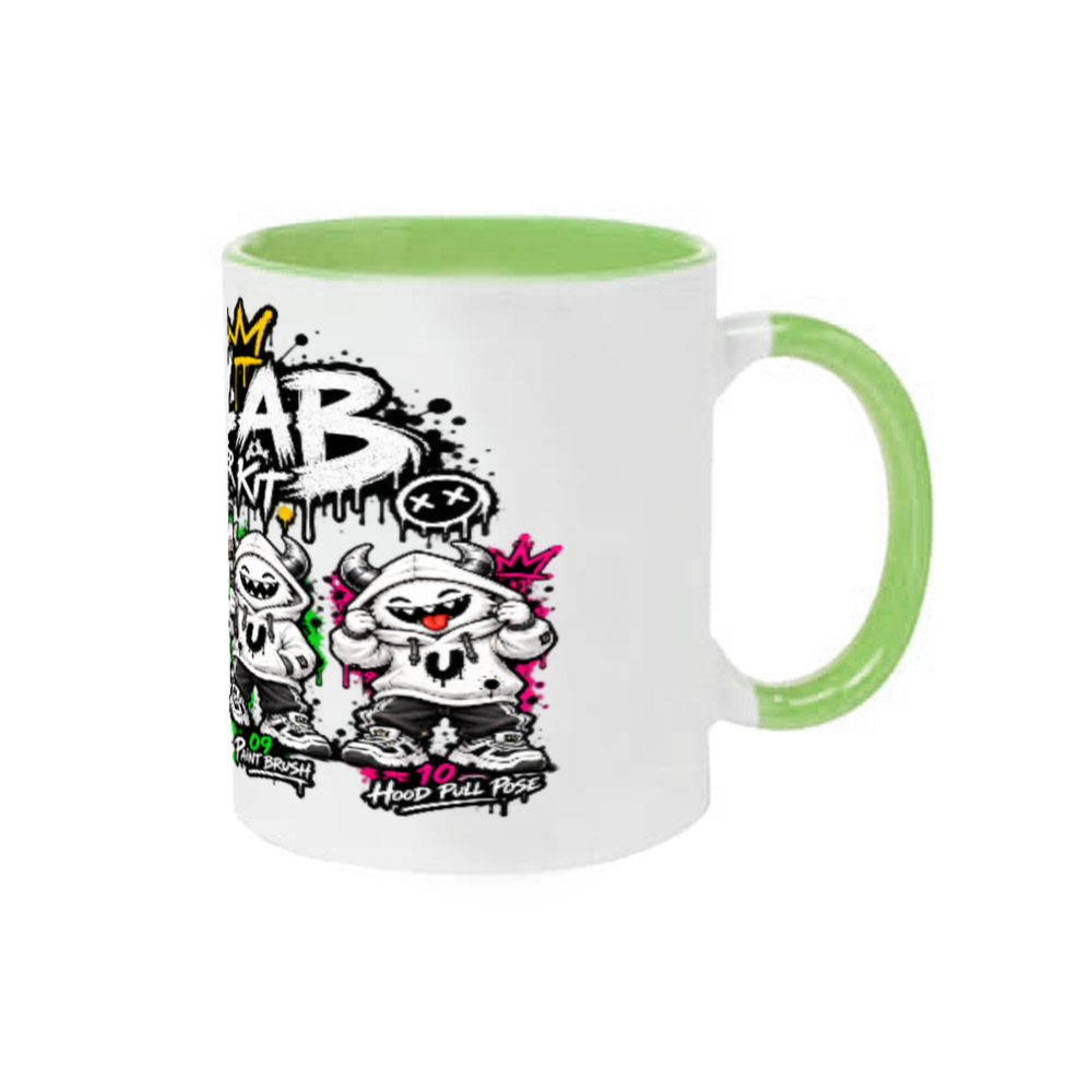 URERULAB CREW 2トーンマグカップ|LIGHT GREEN