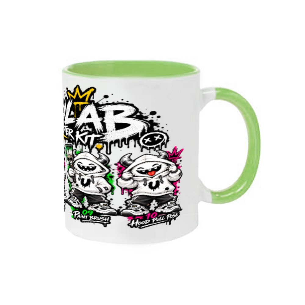 URERULAB CREW 2トーンマグカップ|LIGHT GREEN
