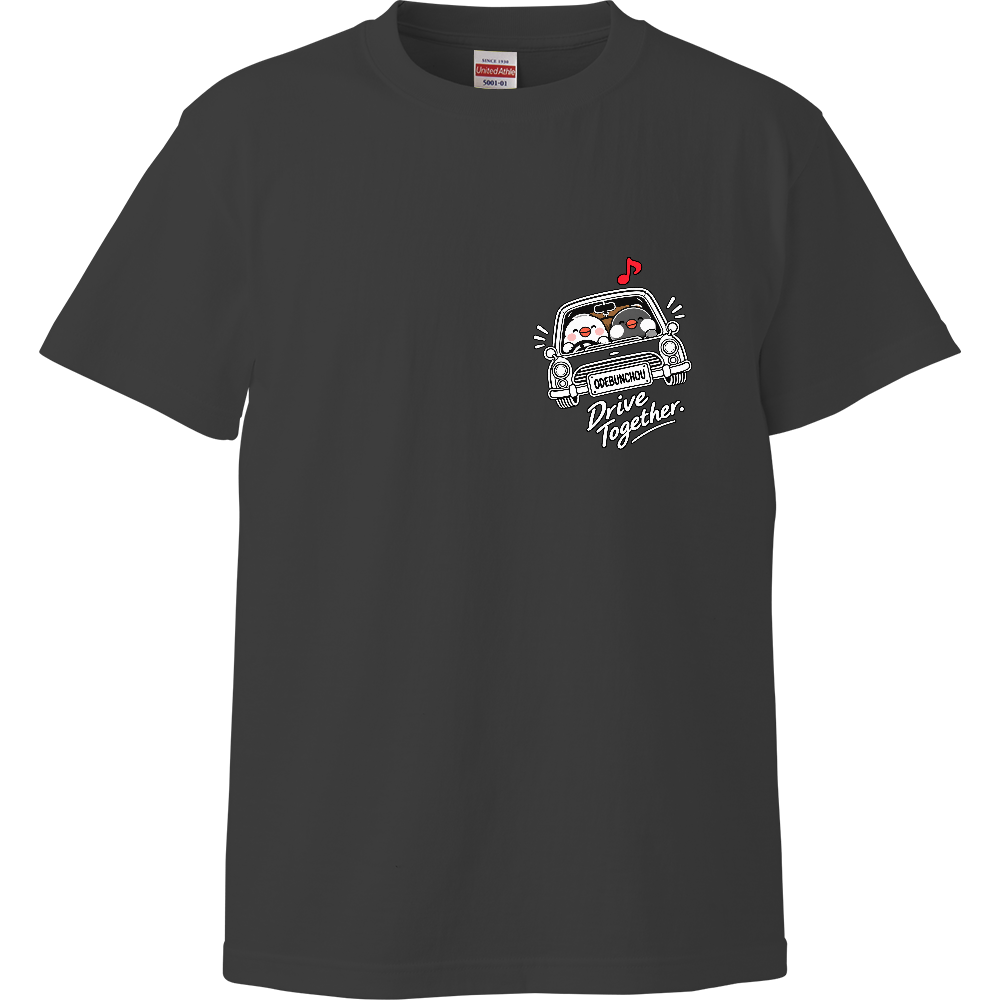 ODEBUNCHOU|Just Go. トラベルTシャツ