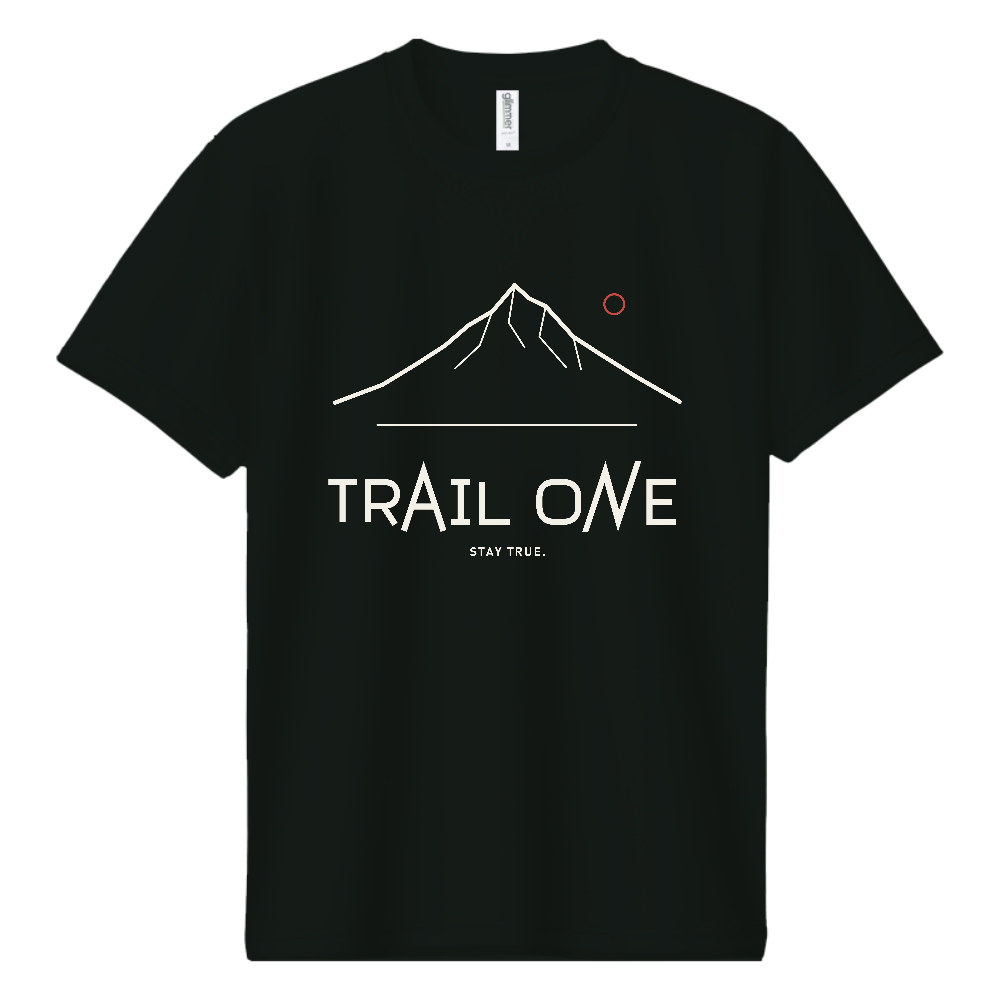 登山Tシャツ(唐松岳 001-DARK)