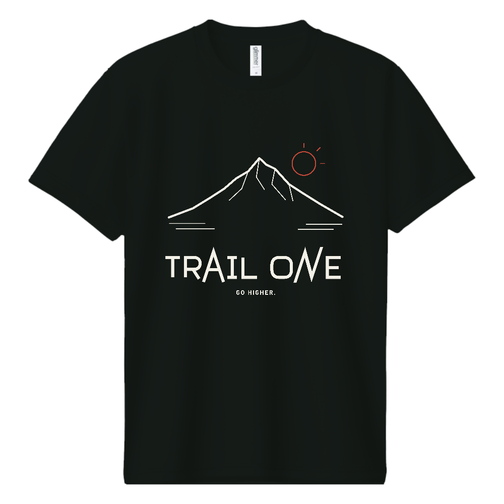 登山Tシャツ（唐松岳 003-DARK）