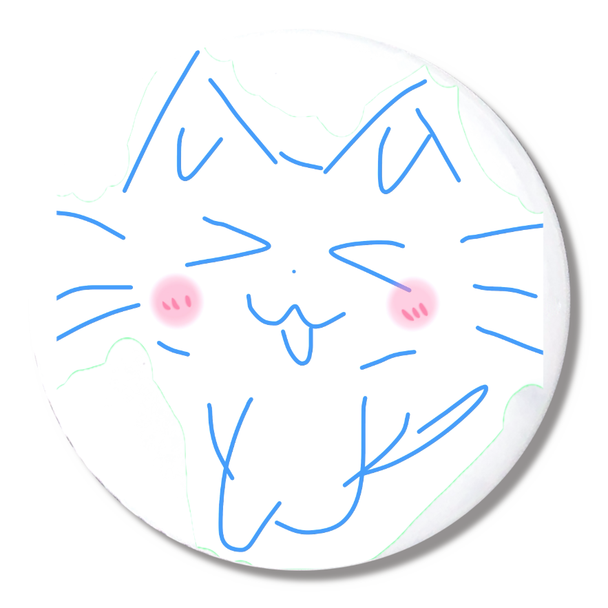 ソクセキ猫ちゃん 缶バッジ