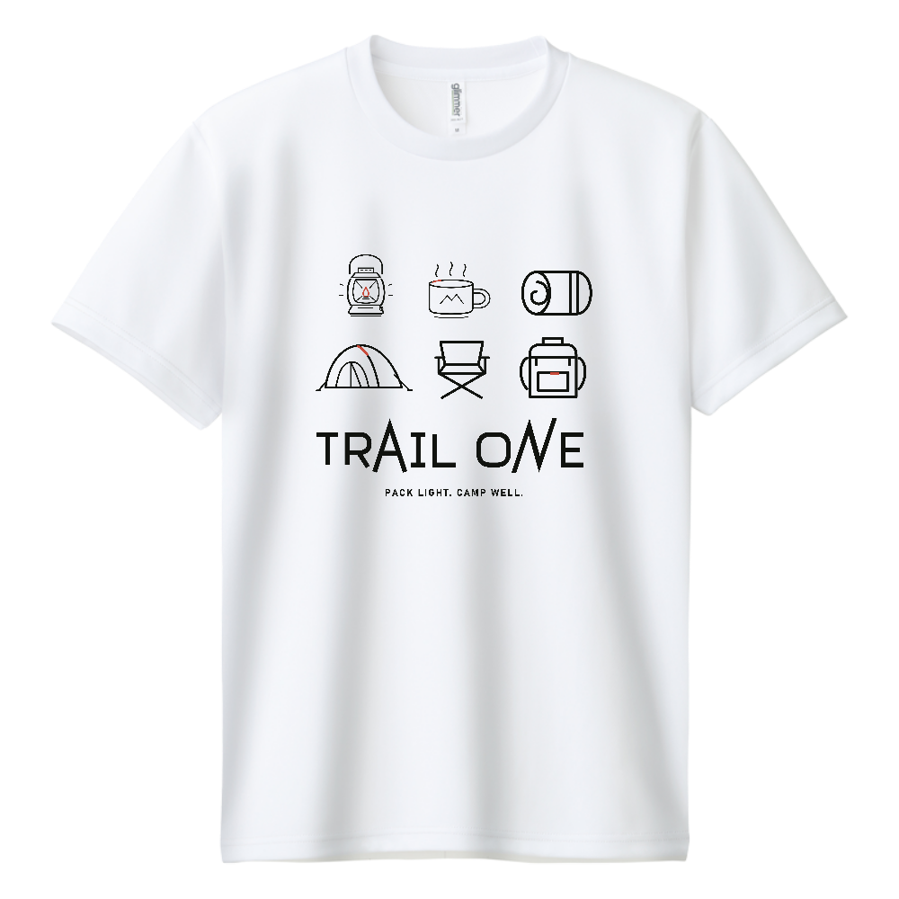 登山Tシャツ（キャンプ 006-LIGHT）