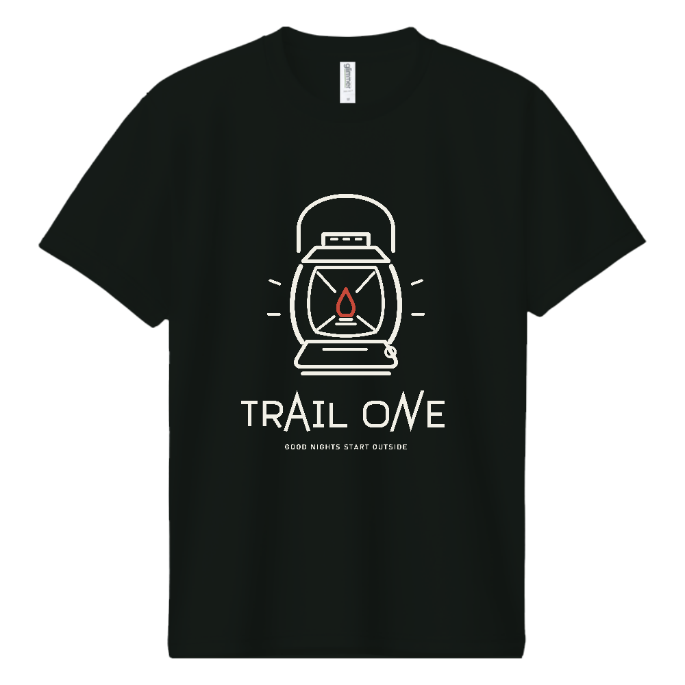 登山Tシャツ（キャンプ 007-DARK）