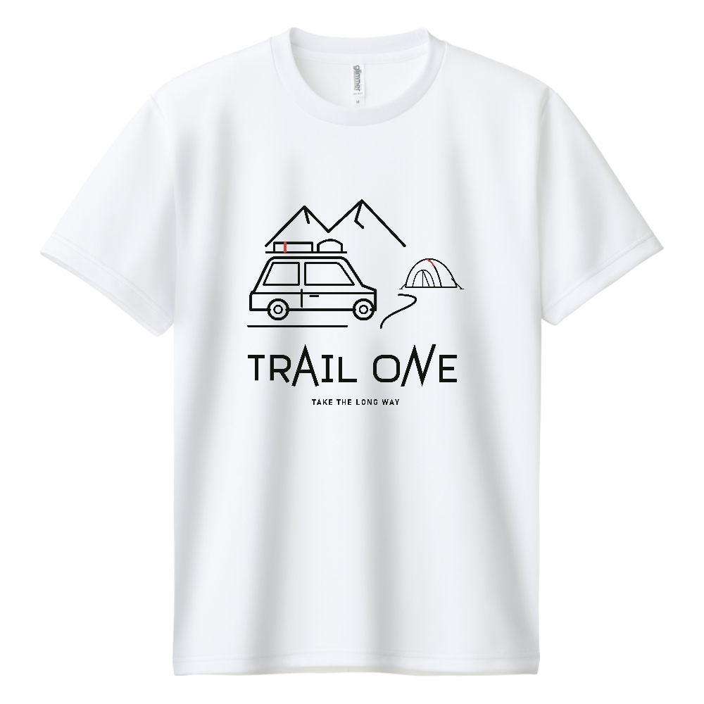 登山Tシャツ(キャンプ 009-LIGHT)