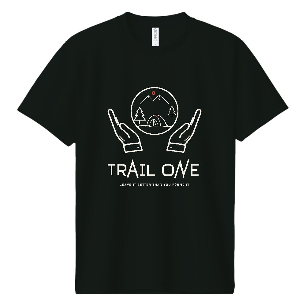 登山Tシャツ（キャンプ 010-DARK）