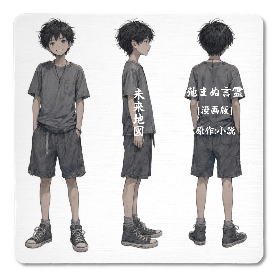 ▶︎未来地図 -ver.1 ▶︎小説 弛まぬ言霊 [漫画版]