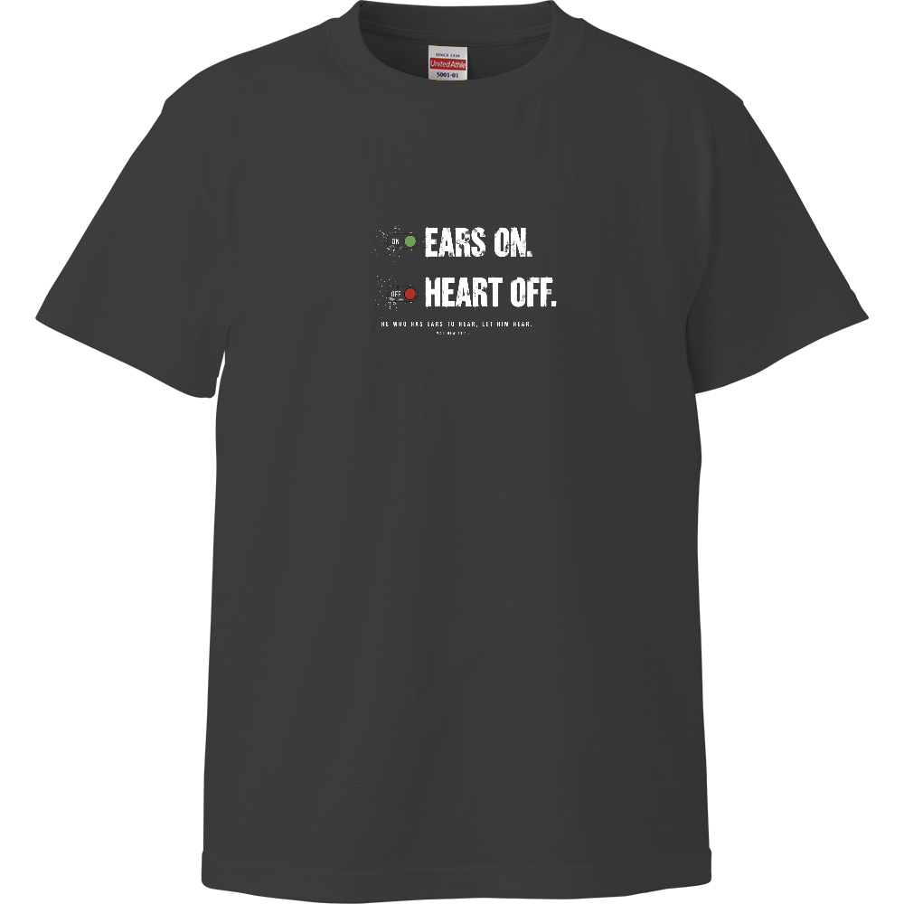 EARS ON. HEART OFF. for dark color