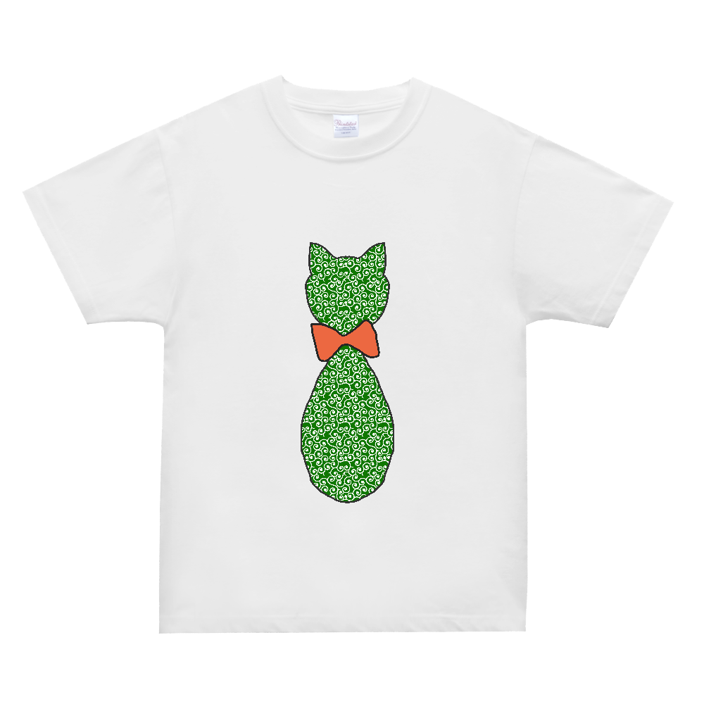 猫〔唐草模様〕