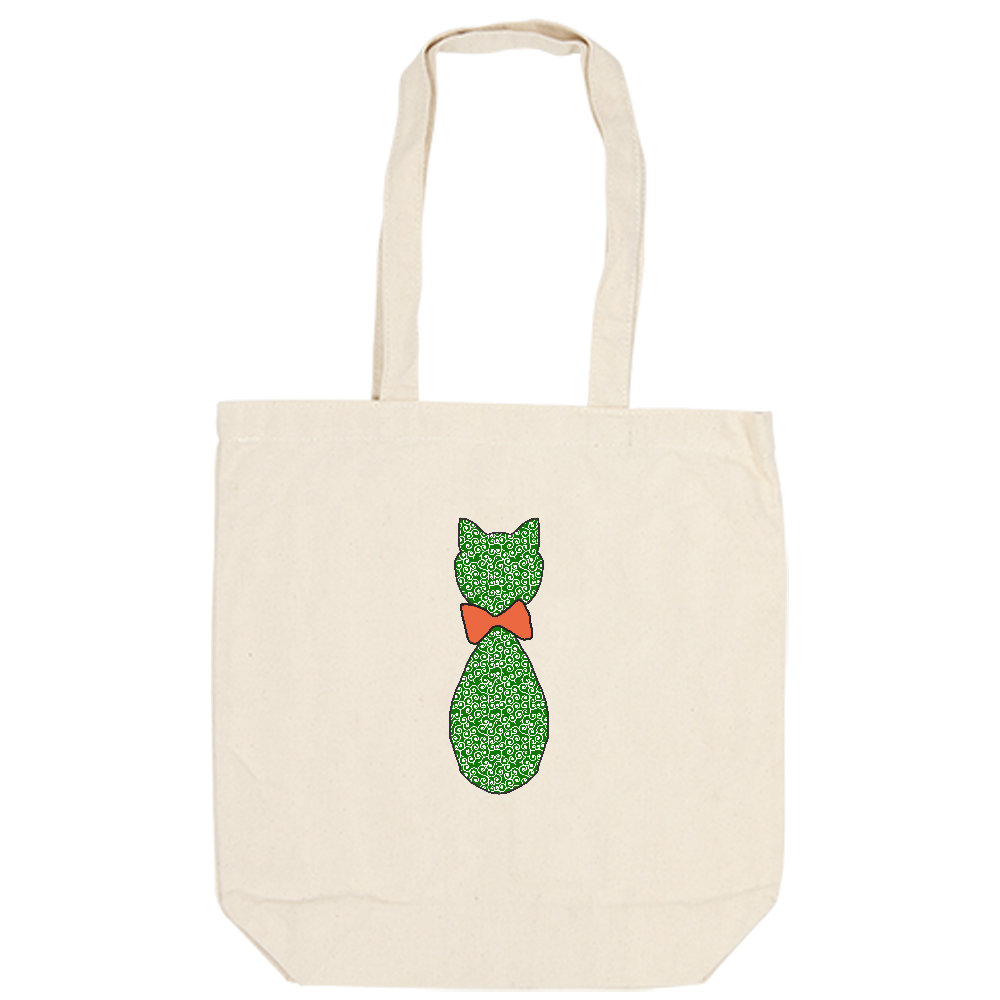 猫〔唐草模様〕