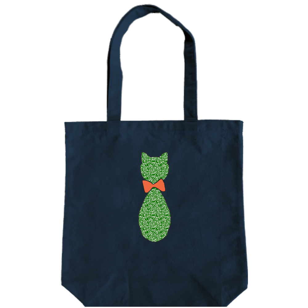 猫〔唐草模様〕