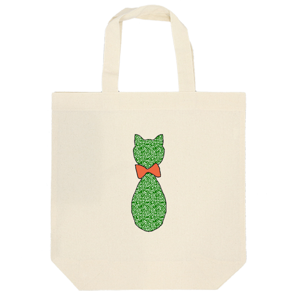 猫〔唐草模様〕