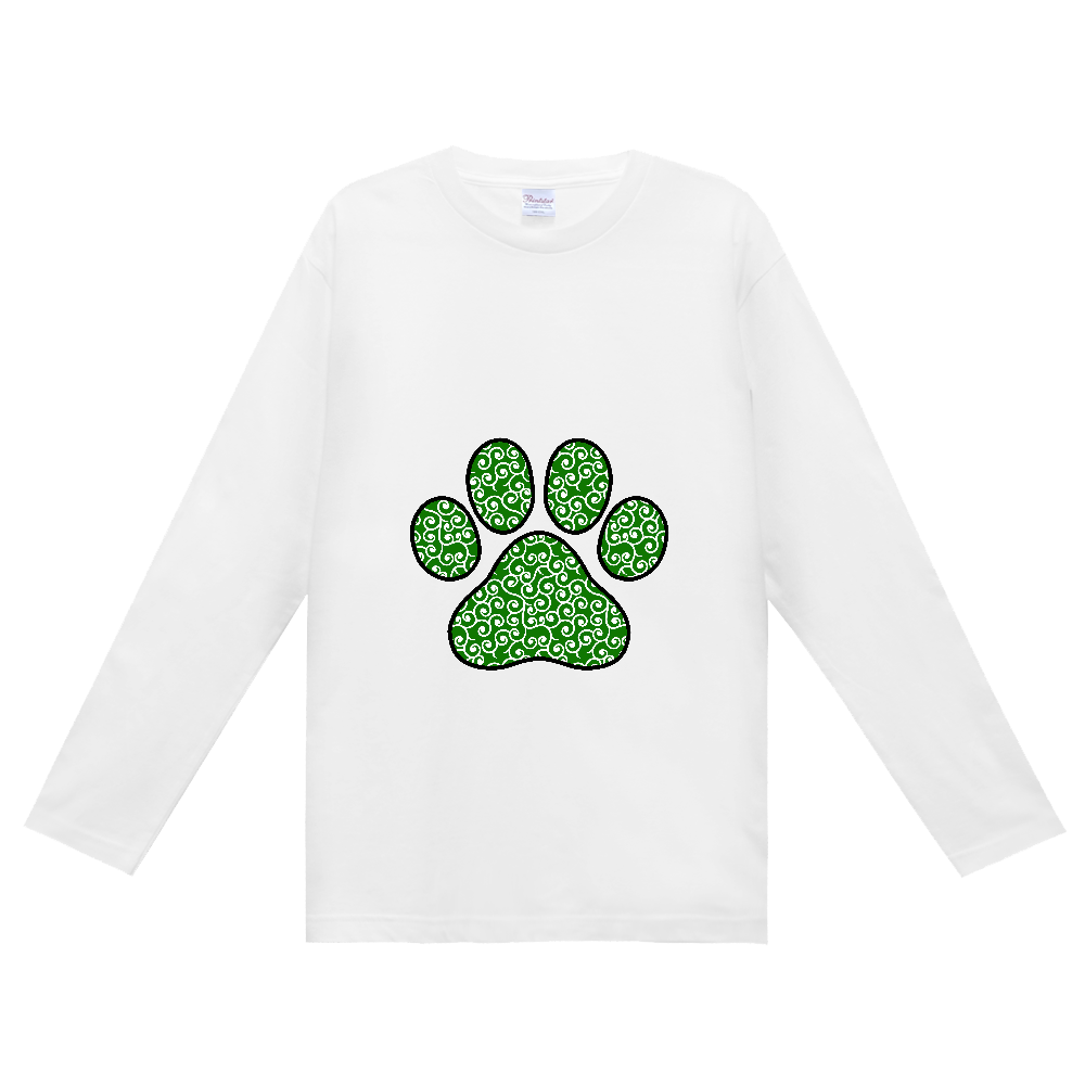 猫〔唐草模様〕