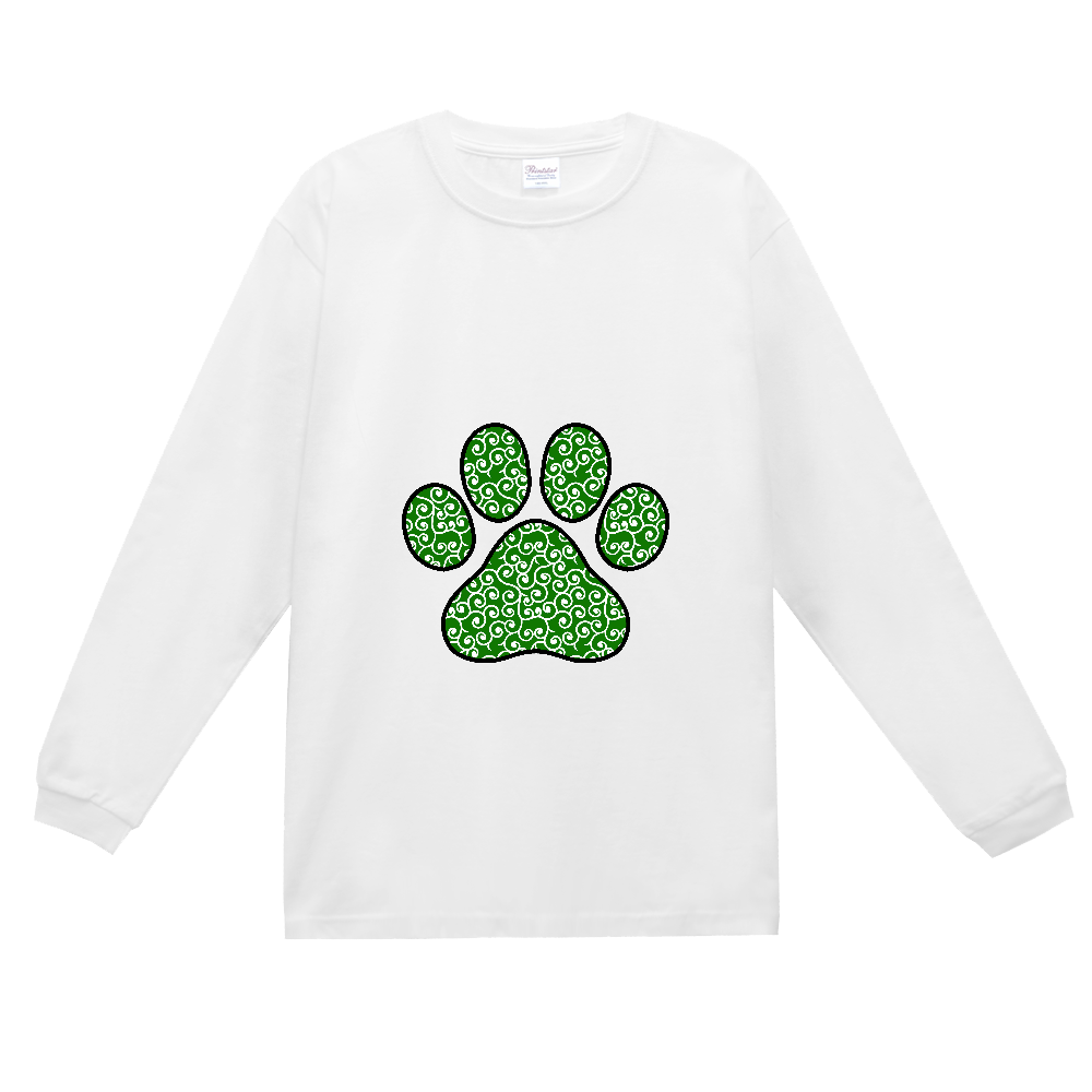 猫〔唐草模様〕