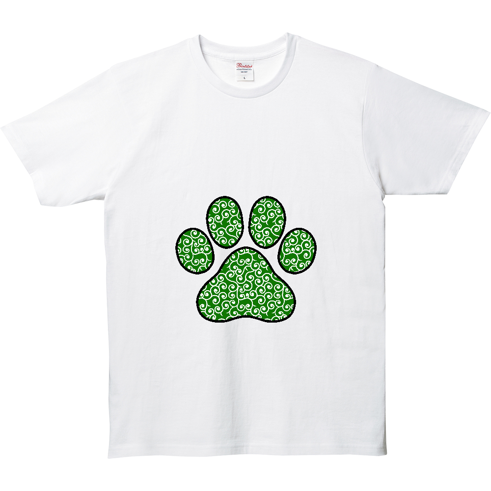 猫〔唐草模様〕