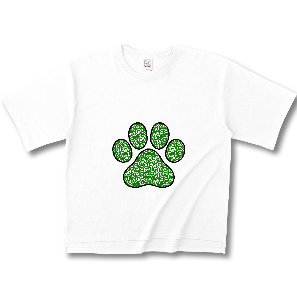 猫〔唐草模様〕