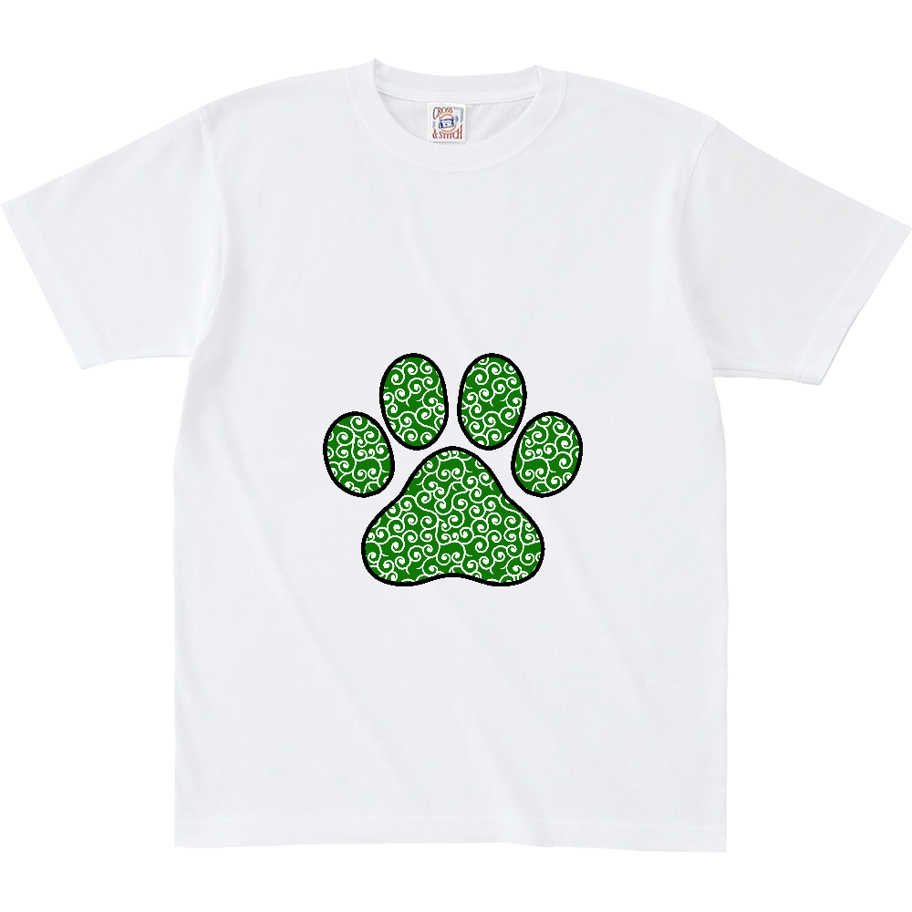 猫〔唐草模様〕