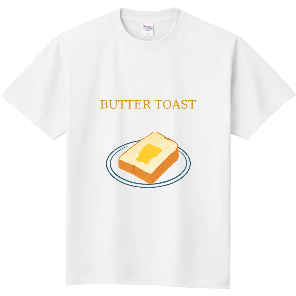 昭和純喫茶|バタートースト 定番Tシャツ|NATSUKASHI