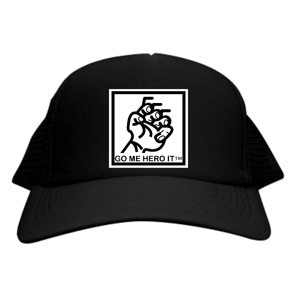 【限定100個】GO ME HERO IT™️ Official mesh-CAP/ゴミ拾い・防災推進ヘッドウェア(商標登録出願中)