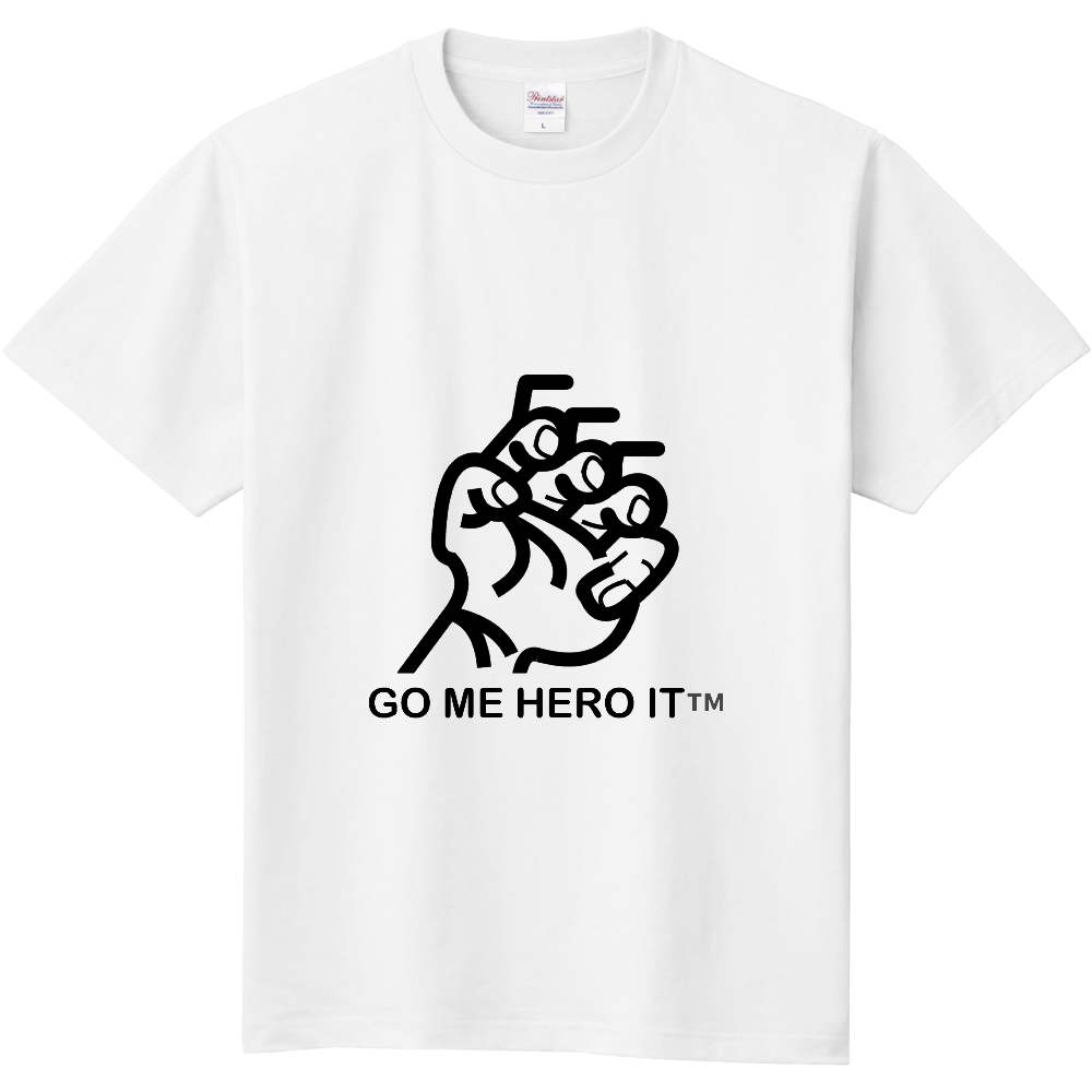 【限定100枚】GO ME HERO IT™️ Official T-Shirt/ゴミ拾い・防災推進ウェア(商標登録出願中)