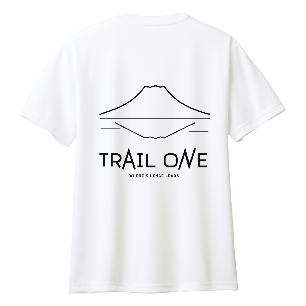 登山Tシャツ（富士山 003-LIGHT）※両面プリント（TRAIL ONEのドライT