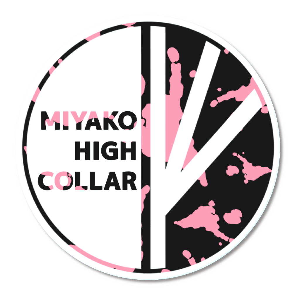 MIYAKO HIGH COLLAR アクリルコースター白