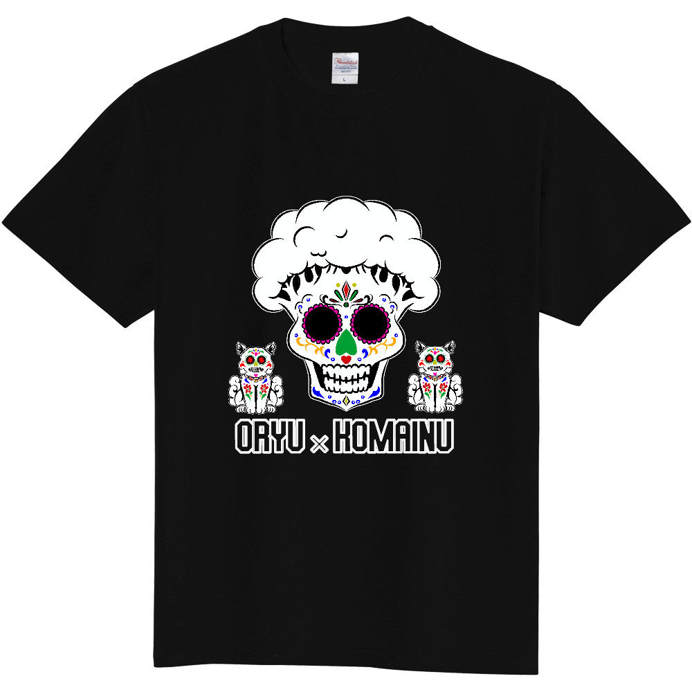 おりゅ × こまいぬ コラボTシャツ