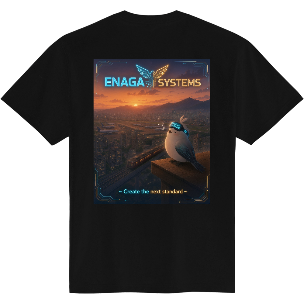 ENAGASYSTEMSオリジナルTシャツ