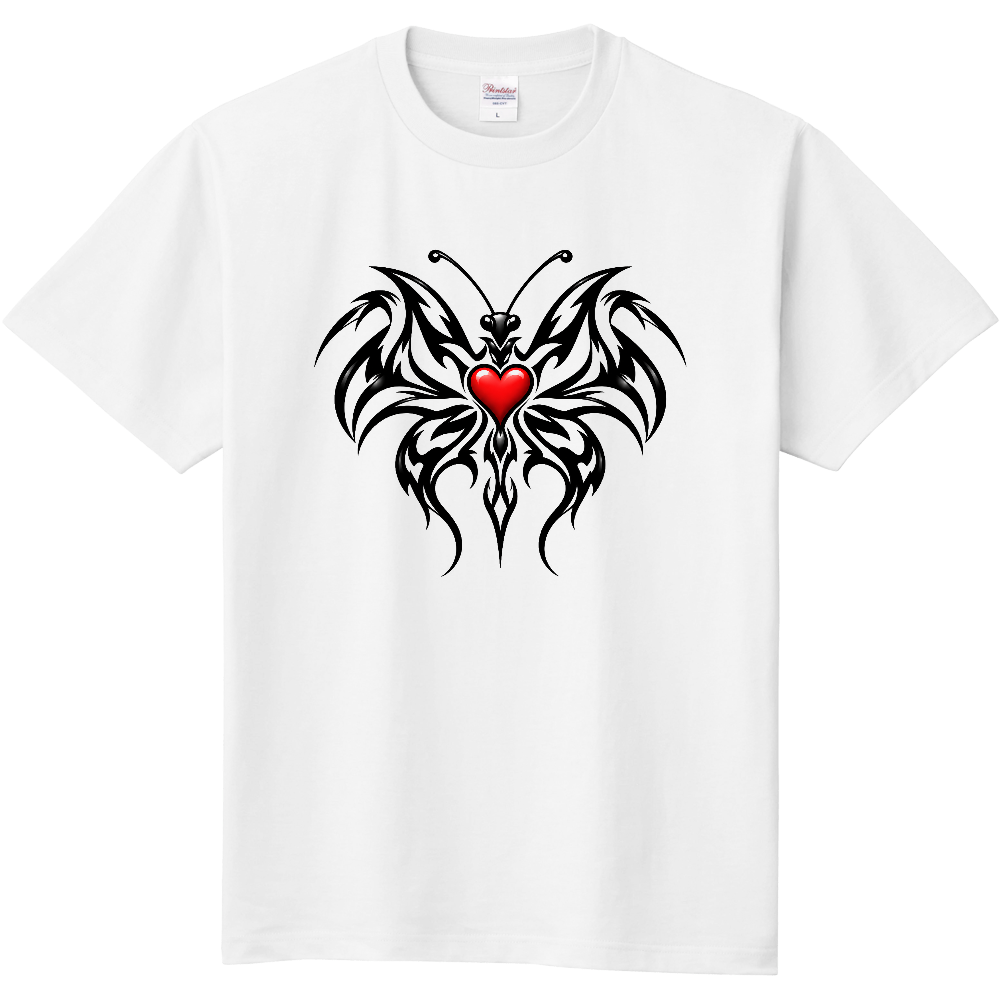 Tシャツ/Crimson Mantis Heart/ホワイト