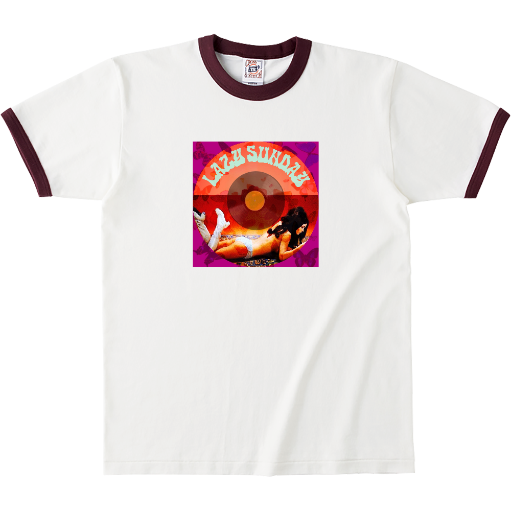 lazy Sunday リンガーtシャツ
