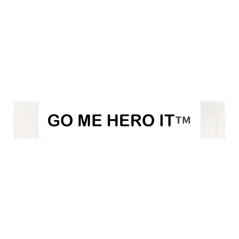 【限定100枚】GO ME HERO IT™️ Official towel/ゴミ拾い・防災推進タオル(商標登録出願中)