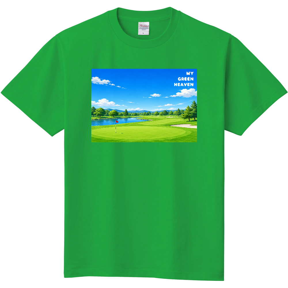 MY GREEN HEAVEN(マイ・グリーン・ヘブン)定番Tシャツ ブライトグリーン