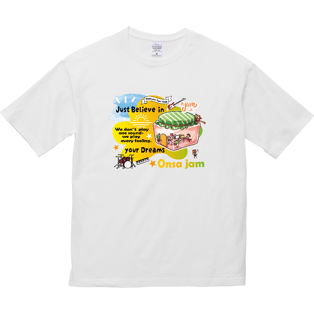 音叉じゃむライブTシャツ