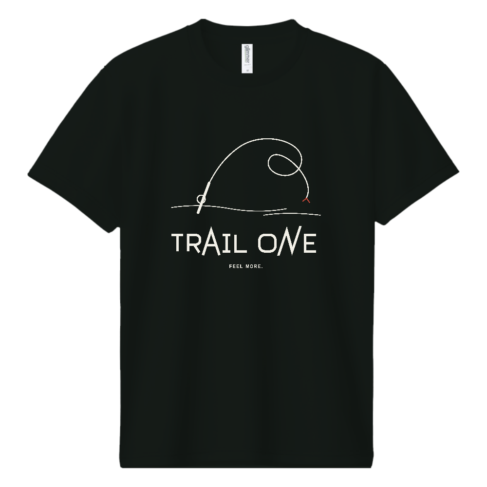登山Tシャツ(渓流 001-DARK)