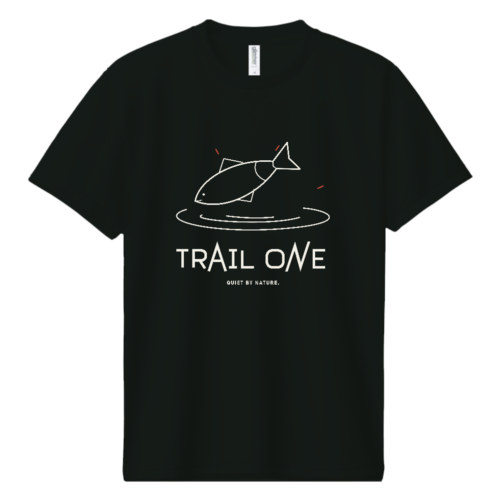 登山Tシャツ（渓流 002-DARK）