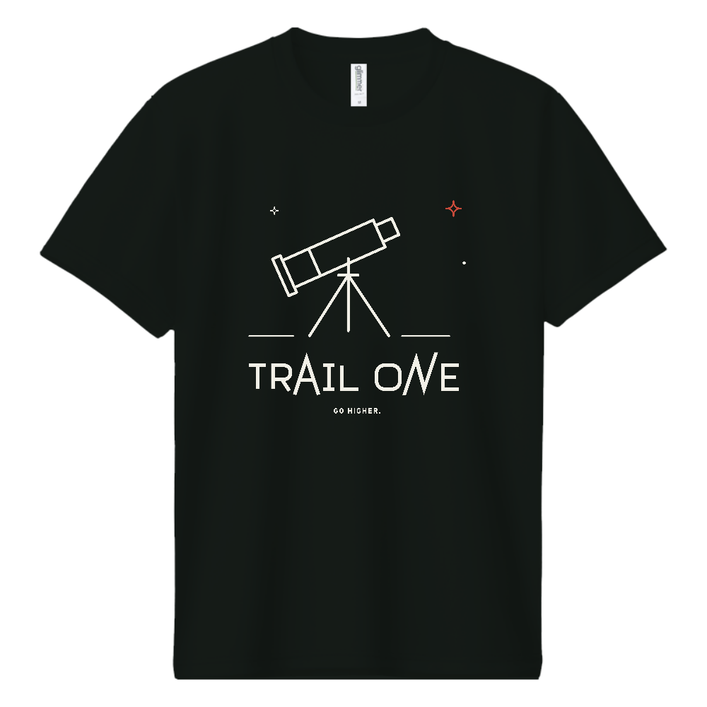 登山Tシャツ（星空 003-DARK）