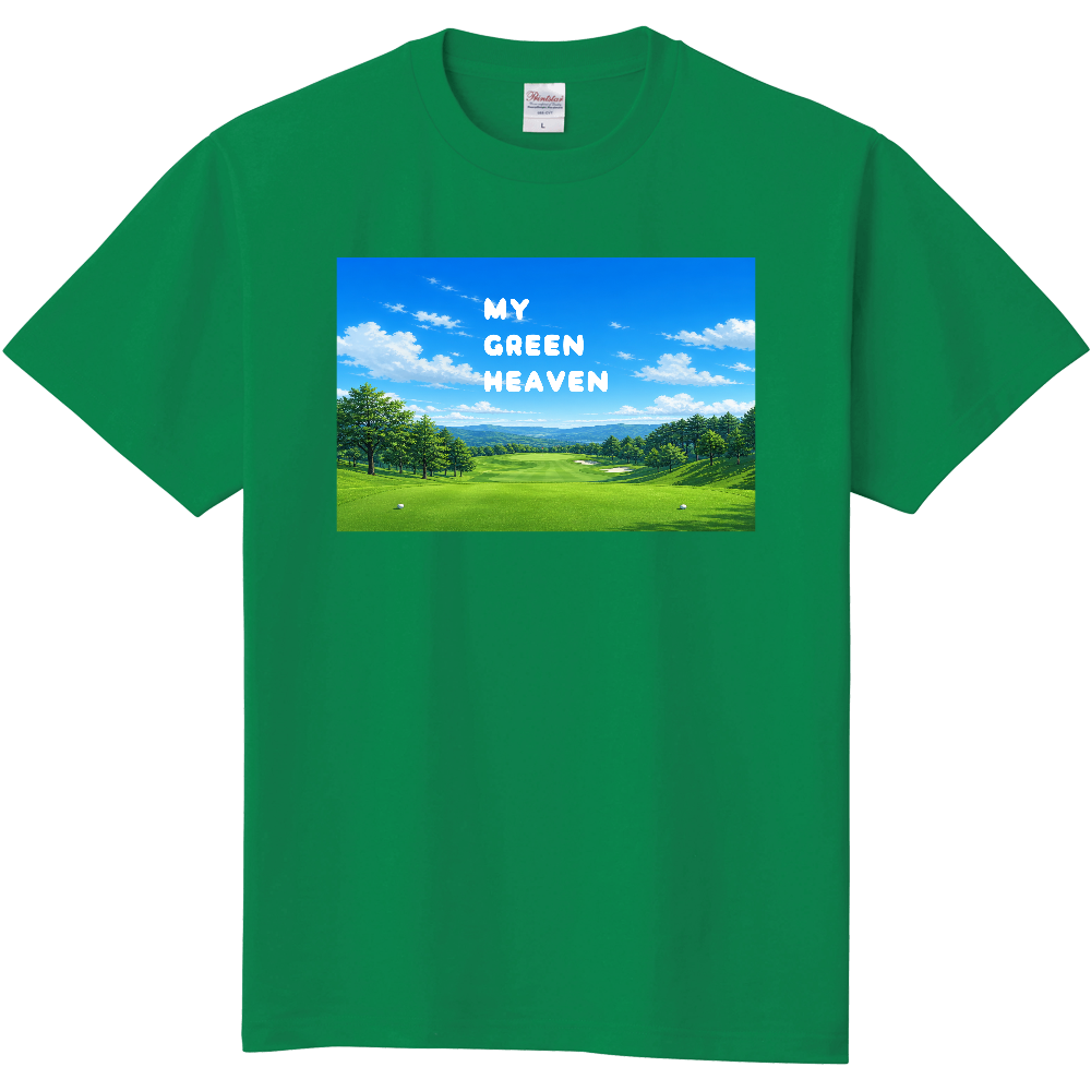 MY GREEN HEAVEN(マイ・グリーン・ヘブン)定番Tシャツ グリーン
