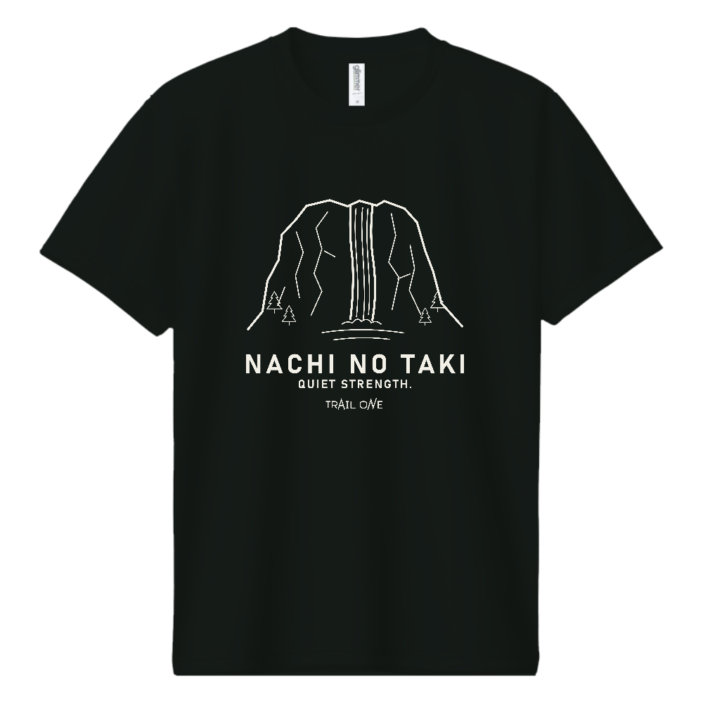 登山Tシャツ(滝 001-DARK)